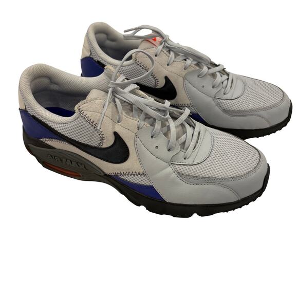 Nike Air Max Excee Shoes Mens Size 12 Sneakers Pure Platinum Iron Grey - Picture 1 of 12